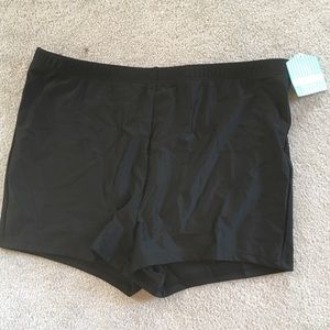 NWT Black Swimshorts Swimsuits For All Size 16
